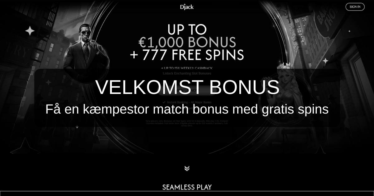Djack Casino for danske spillere